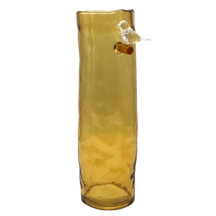 Metro Lane Bogins Glass Table Vase Wayfair.co.uk